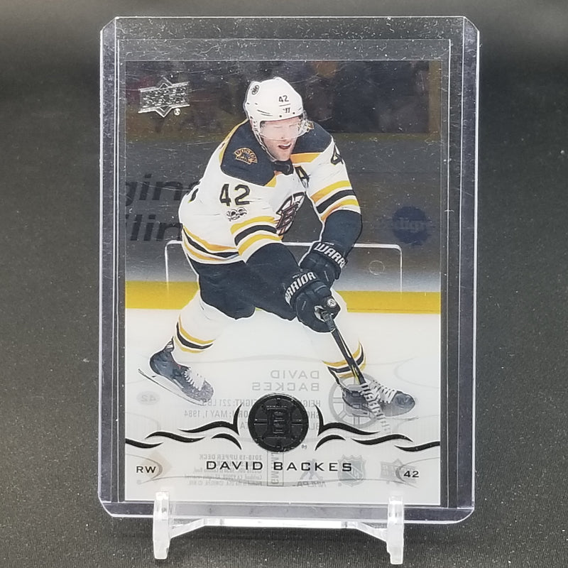 2018 UPPER DECK SERIES ONE - CLEAR CUT - SINGLES - PICK YOUR PLAYER