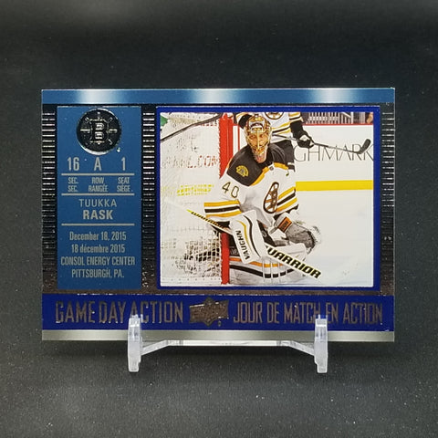 2016 UPPER DECK TIM HORTONS - GAME DAY ACTION - #GDA1-GDA15 - COMPLETE SET