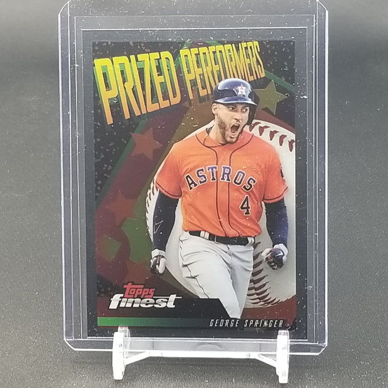 2019 TOPPS FINEST - PRIZED PERFORMERS - SELECT PLAYER BELOW