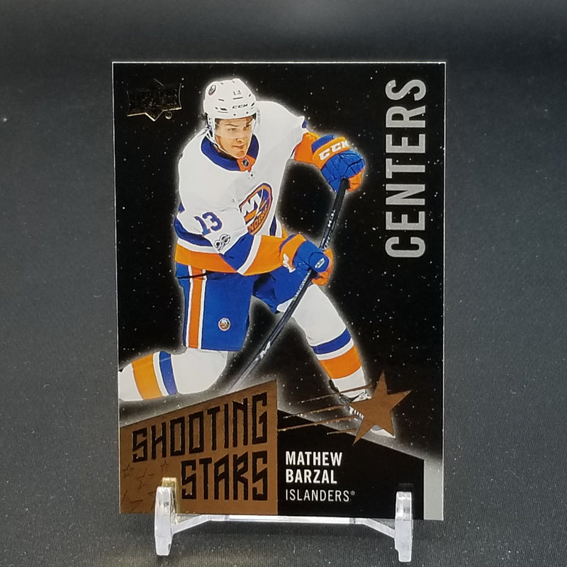 2018 UPPER DECK SERIES ONE - BLACK - SHOOTING STARS - SINGLES - SELECT YOUR PLAYER