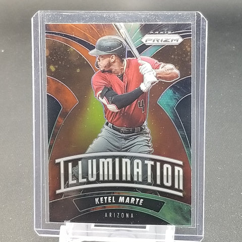 2020 PANINI PRIZM - RED/ORANGE PRIZM - ILLUMINATION - K. MARTE - #I-10