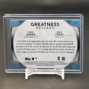 2019 TOPPS CHROME - GREATNESS RETURNS - H. AARON / M. TROUT -
