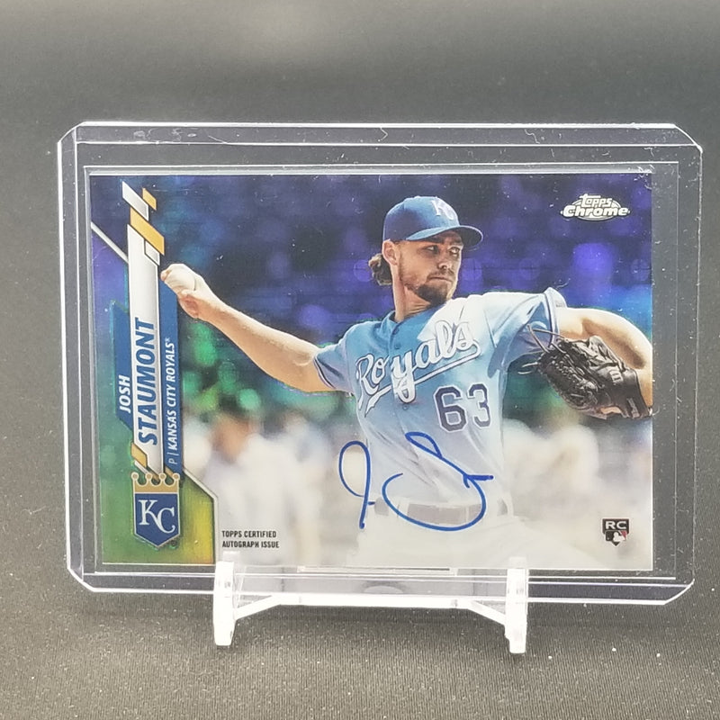 2020 TOPPS CHROME - REFRACTOR - J. STUAMONT - #RA-JS - AUTOGRAPH - #'D/499 - RC