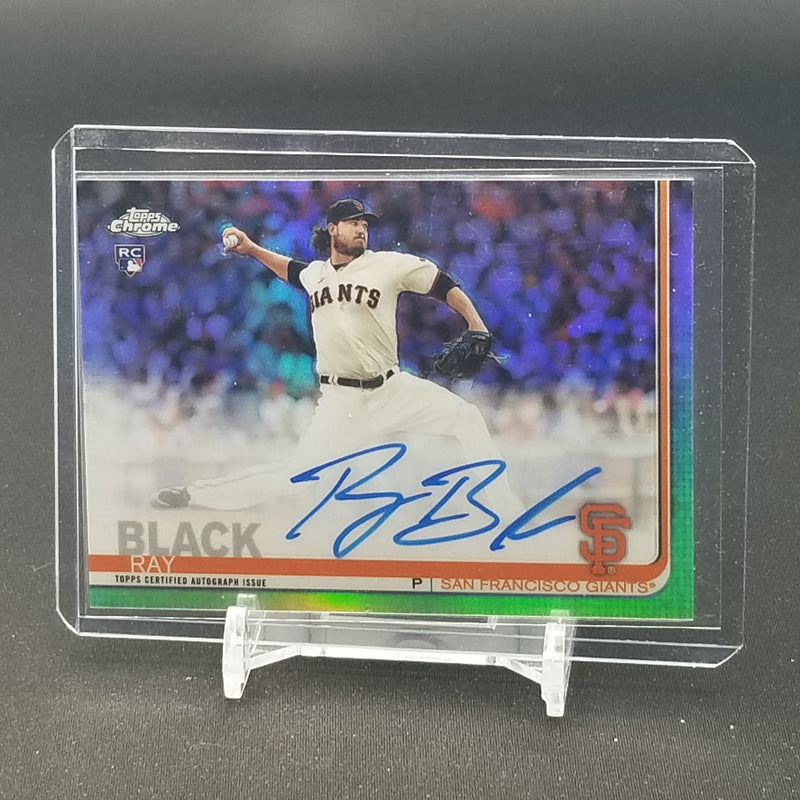 2019 TOPPS CHROME - REFRACTOR - R. BLACK - #RA-RB - #'D/499 - AUTOGRAPH - RC