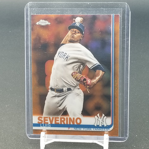 2019 TOPPS CHROME - ORANGE REFRACTOR - L. SEVERINO - #98 - #'D/25
