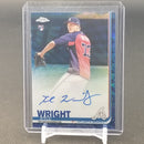 2019 TOPPS CHROME - BLUE WAVE REFRACTOR - K. WRIGHT - #RA-KW - #'D/150 - AUTOGRAPH - RC