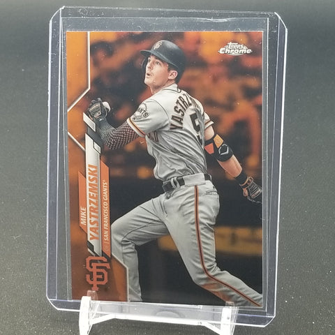 2020 TOPPS CHROME - ORANGE REFRACTOR - M. YASTRZEMSKI - #103 - #'D/25