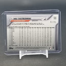 2020 TOPPS CHROME - ORANGE REFRACTOR - M. YASTRZEMSKI - #103 - #'D/25