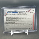 2020 TOPPS CHROME - GREEN REFRACTOR - A. ALZOLAY - #110 - #'D/99 - RC