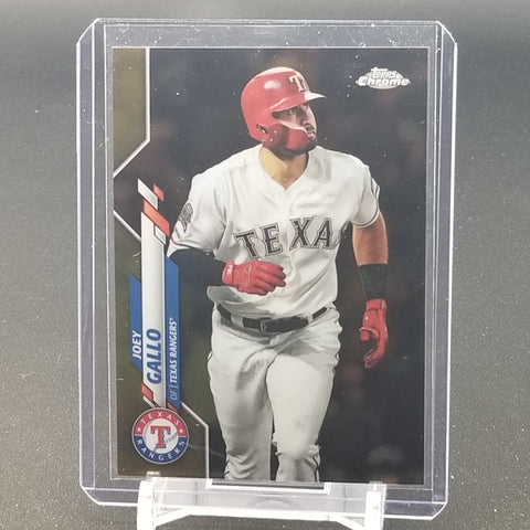 2020 TOPPS CHROME - GOLD REFRACTOR - J. GALLO - #191 - #'D/50