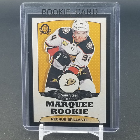 2018 UPPER DECK O-PEE-CHEE - BLACK - MARQUEE ROOKIE - RETRO - S. STEEL - #627 - RC
