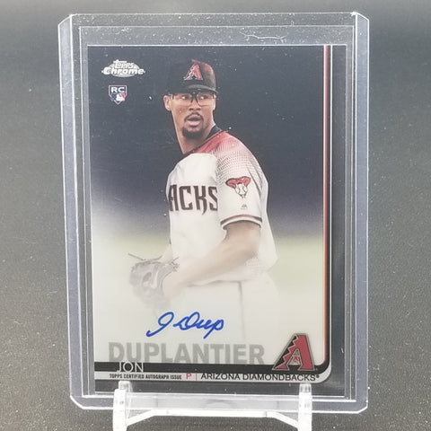 2019 TOPPS CHROME - J. DUPLANTIER - #RA-JD - AUTOGRAPH - RC