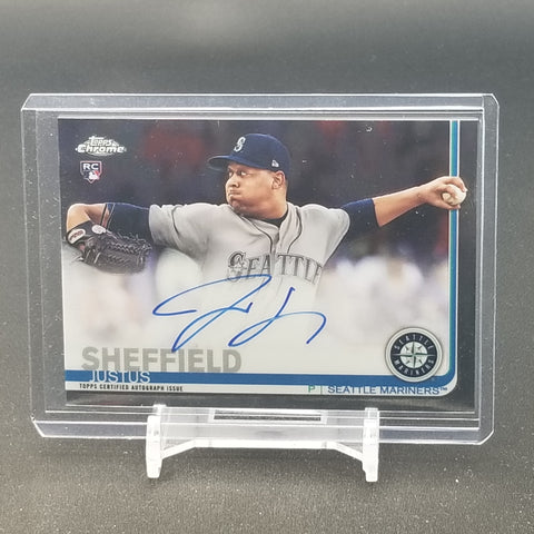 2019 TOPPS CHROME - J. SHEFFIELD - #RA-JSH - AUTOGRAPH - RC
