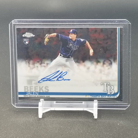 2019 TOPPS CHROME - J. BEEKS - RA-JBE - AUTOGRAPH - RC