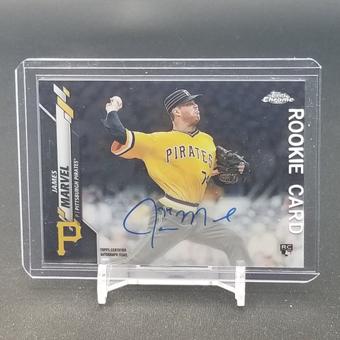 2020 TOPPS CHROME - J. MARVEL - #RA-JMA - AUTOGRAPH - RC