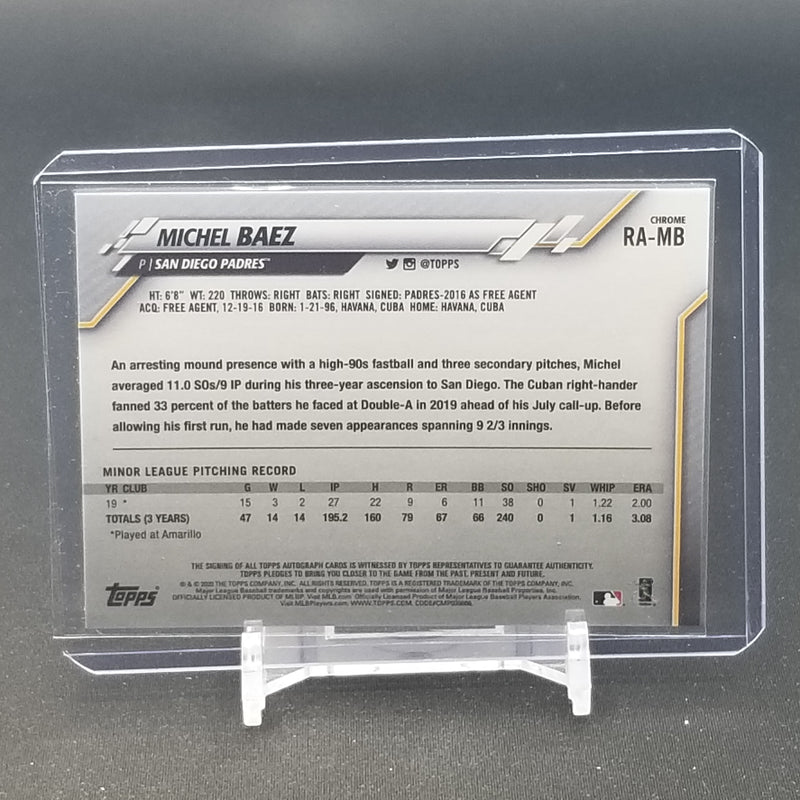2020 TOPPS CHROME - M. BAEZ -
