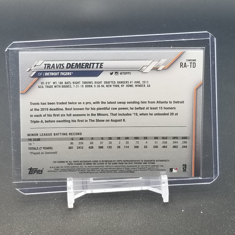 2020 TOPPS CHROME - T. DEMERITTE -