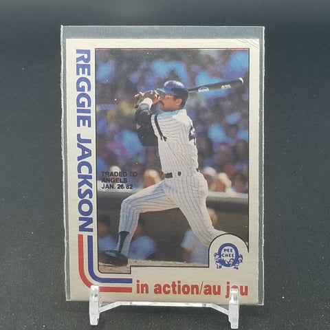 1982 O-PEE-CHEE - IN ACTION - R. JACKSON - #301