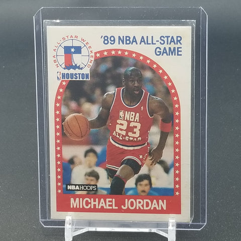 1989 NBA HOOPS - NBA ALL-STAR GAME - M. JORDAN - #21