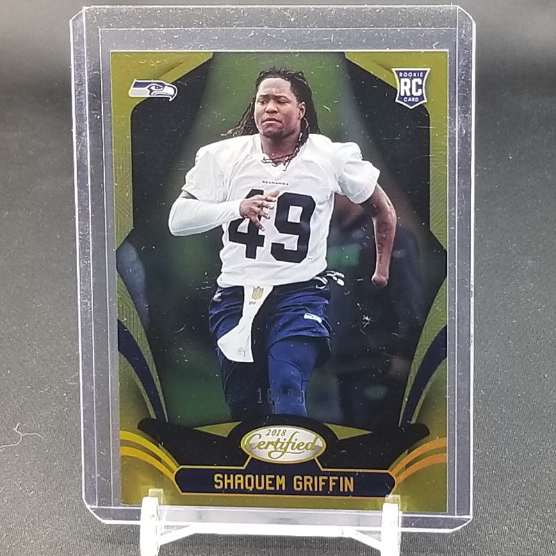 2018 PANINI CERTIFIED - GOLD - S. GRIFFIN - #138 - #'D/25 - RC