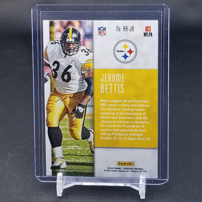2016 PANINI PHOENIX - ADRENALINE RUSH - J. BETTIS -