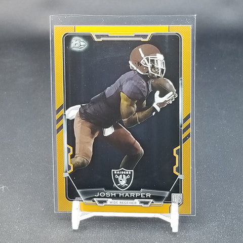 2015 TOPPS BOWMAN - ORANGE - J. HARPER - #76 - #'D/299 - RC