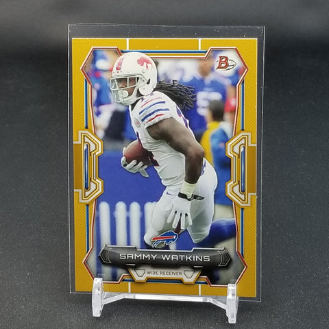 2015 TOPPS BOWMAN - GOLD PARALLEL - S. WATKINS - #5 - #'D/75