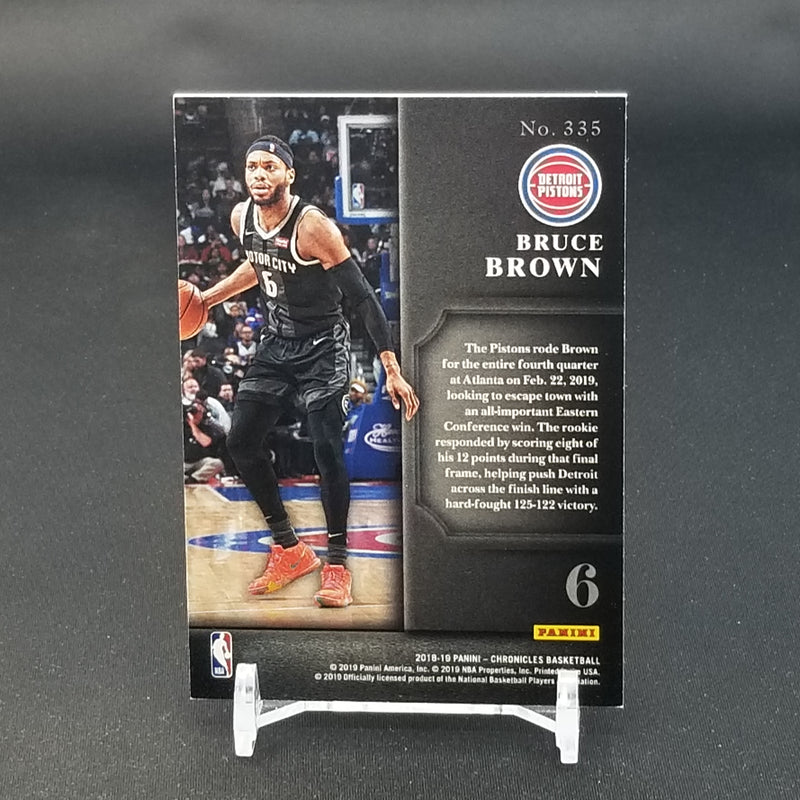 2018 PANINI CHRONICLES - ELITE - BLUE - B. BROWN - #335 - #'D/99 - RC