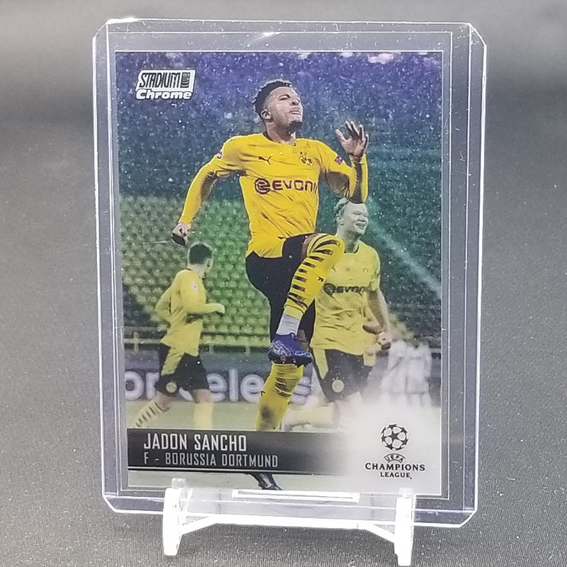 2021 TOPPS STADIUM CLUB CHROME UEFA CHAMPION'S LEAGUE - REFRACTOR - J. SANCHO -