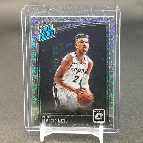2018 PANINI DONRUSS OPTIC - FAST BREAK PRIZM - RATED ROOKIE - C. METU - #195