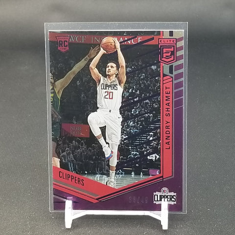 2018 PANINI CHRONICLES - ELITE - PINK - L. SHAMET - #283 - #'D/49 - RC