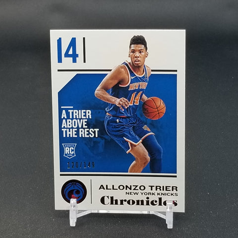 2018 PANINI CHRONICLES - RED - A. TRIER - #3 - #'D/149 - RC