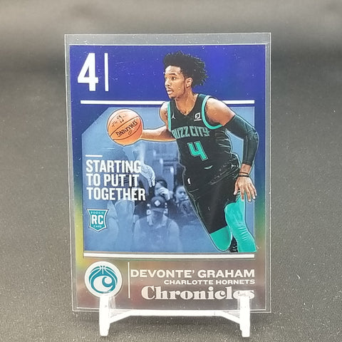 2018 PANINI CHRONICLES - BLUE PRIZM - D. GRAHAM - #525 - #'D/99 - RC