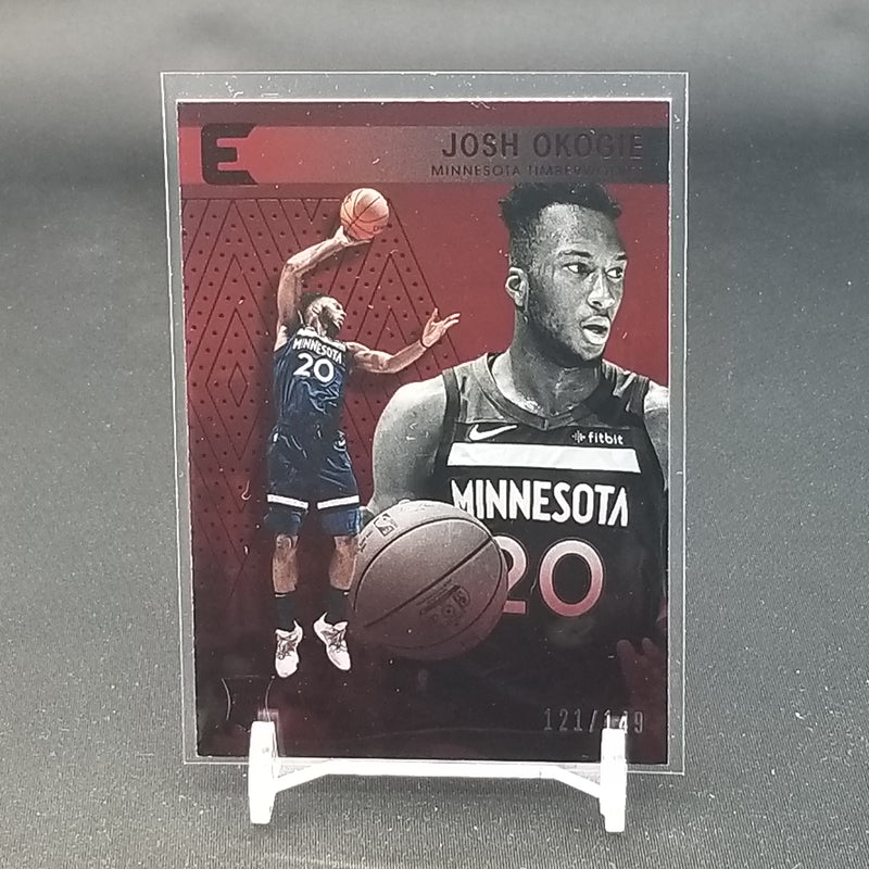 2018 PANINI CHRONICLES - ESSENTIALS - RED - J. OKOGIE - #222 - #'D/149 - RC