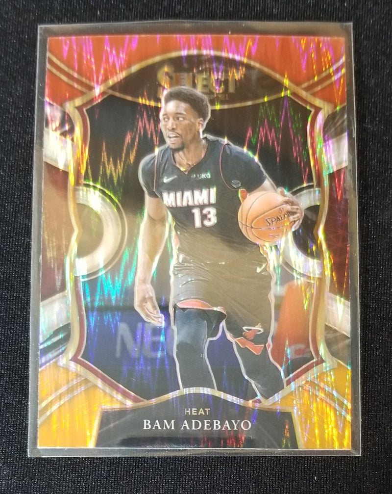 2020 PANINI SELECT - CONCOURSE - RED WHITE ORANGE SHIMMER PRIZM - SINGLES -
