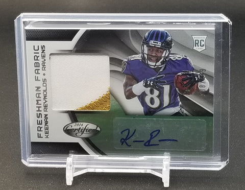 2016 PANINI CERTIFIED - FRESHMAN FABRICS - K. REYNOLDS - #239 - #'D/499 - RELIC - AUTOGRAPH - RC