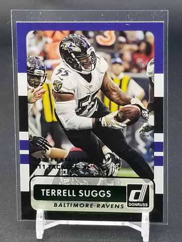 2015 PANINI DONRUSS - CAREER STAT LINE - T. SUGGS - #153 - #'D/511