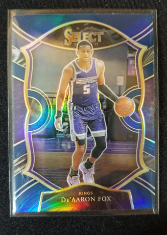 2020 PANINI SELECT - BLUE RETAIL - PRIZM - CONCOURSE - D. FOX - #32