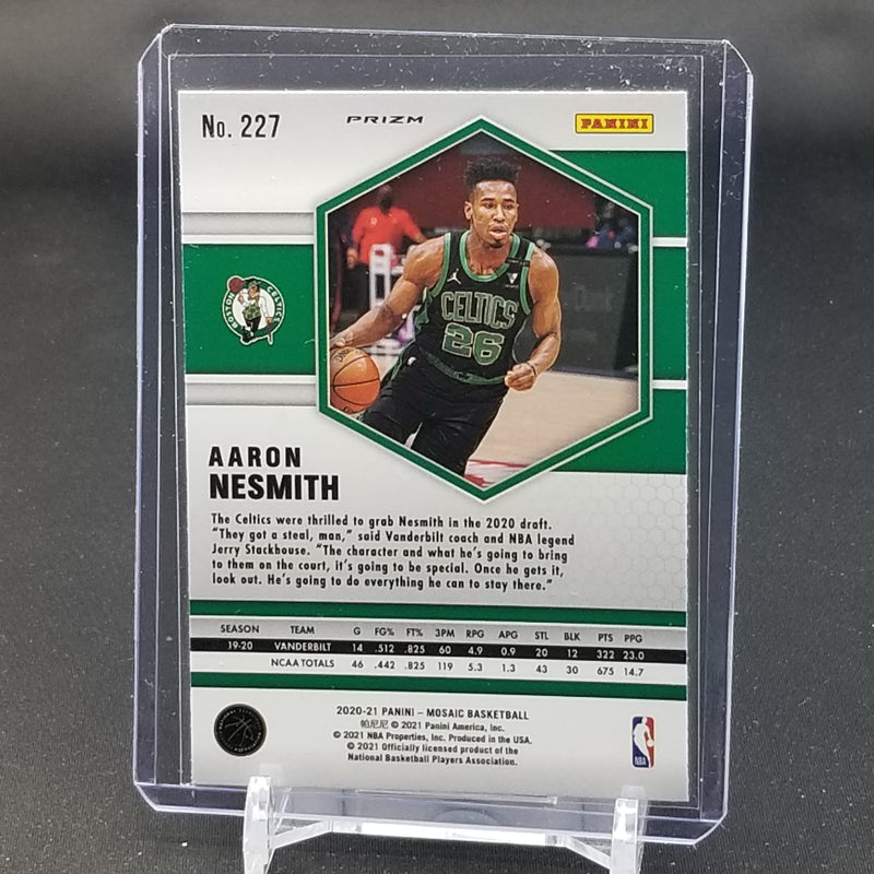 2020 PANINI MOSAIC - EMERALD PRIZM - A. NESMITH -