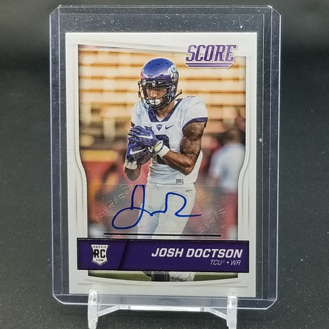 2016 PANINI SCORE - J. DOCTSON - #364 - AUTOGRAPH - RC