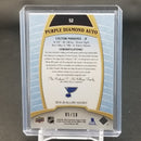 2019 UPPER DECK ALLURE - PURPLE DIAMOND AUTO - C. PARAYKO - #52 - #'D/10 - RELIC - AUTOGRAPH