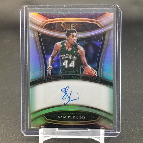 2020 PANINI SELECT - SIGNATURE SELECTIONS - PRIZM - S. PERKINS - #SIS-SAM - AUTOGRAPH