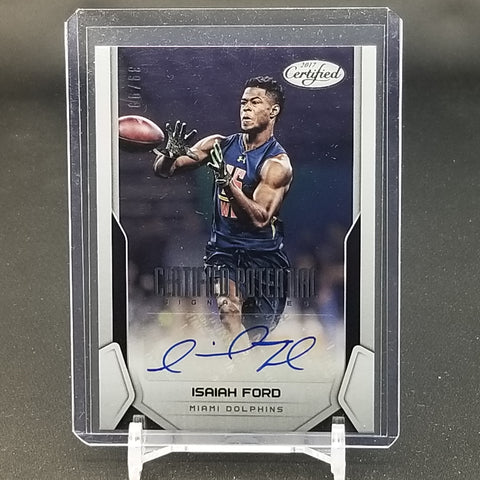 2017 PANINI CERTIFIED - CERTIFIED POTENTIAL - I. FORD - #CPS-IF - #'D/99 - AUTOGRAPH