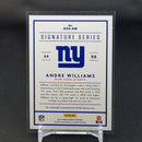 2015 PANINI DONRUSS - SIGNATURE SERIES - A. WILLIAMS -