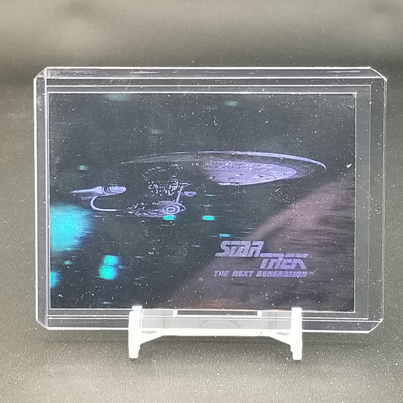 1991 PARAMOUNT PICTURES - STAR TREK THE NEXT GENERATION - HOLOGRAM - THE LEGEND CONTINUES -