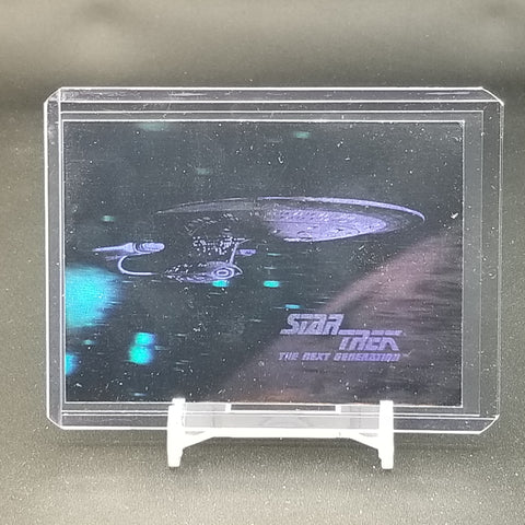 1991 PARAMOUNT PICTURES - STAR TREK THE NEXT GENERATION - HOLOGRAM - THE LEGEND CONTINUES - #H2