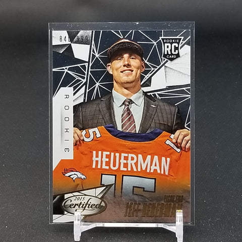2015 PANINI CERTIFIED - J. HEUERMAN - #151 - #'D/999 - RC