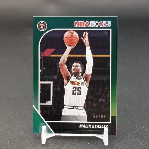 2019 PANINI HOOPS - GREEN - M. BEASLEY - #49 - #'D/99