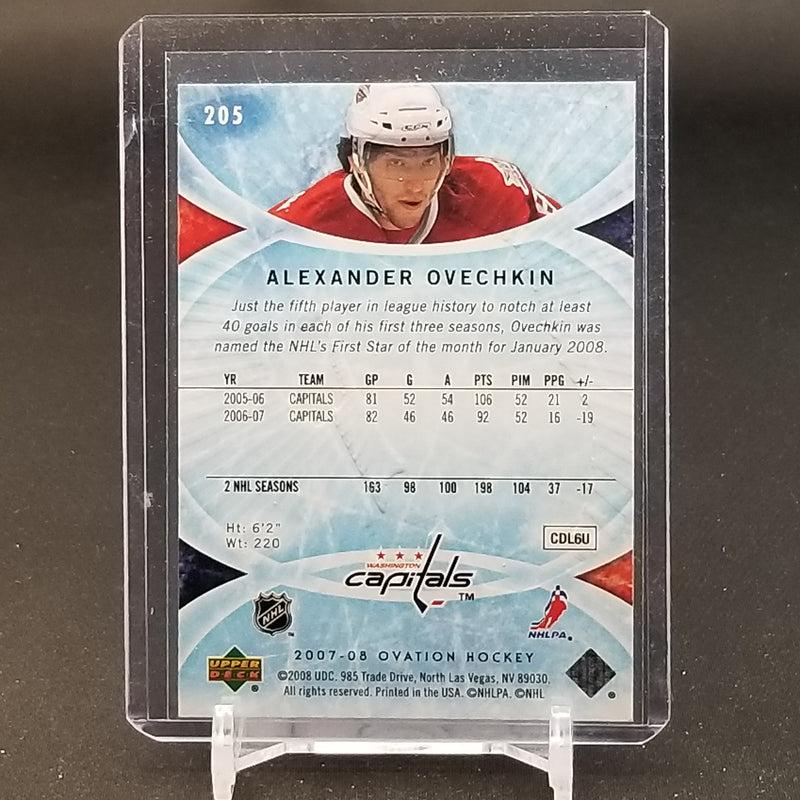 2007 UPPER DECK OVATION - A. OVECHKIN -