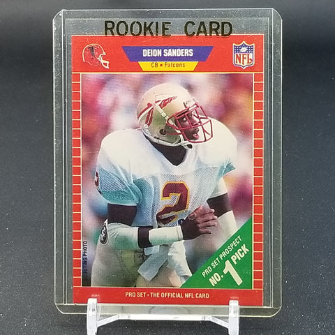1989 NFL PRO SET - D. SANDERS - #486 - RC
